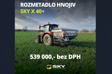 Sezóna s novým rozmetadlem SKY